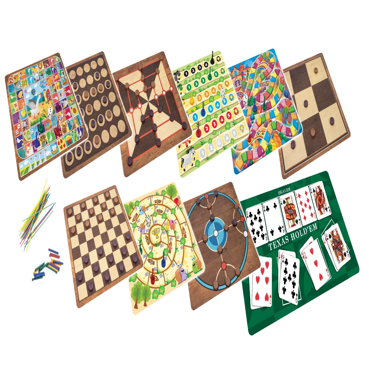 Merchant Ambassador 365 Games Board & Card Game Set