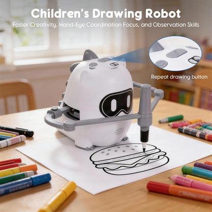 SaveJoy Learning Drawing Robot for Kids (100 Cards)