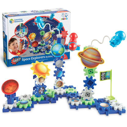 Learning Resources Gears! Gears! Gears! Space Explorers Building Set