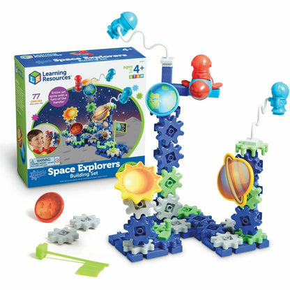 Learning Resources Gears! Gears! Gears! Space Explorers Building Set