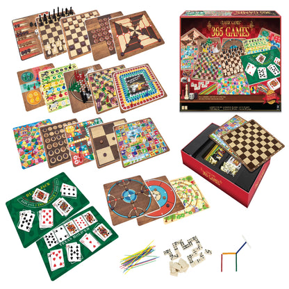 Merchant Ambassador 365 Games Board & Card Game Set
