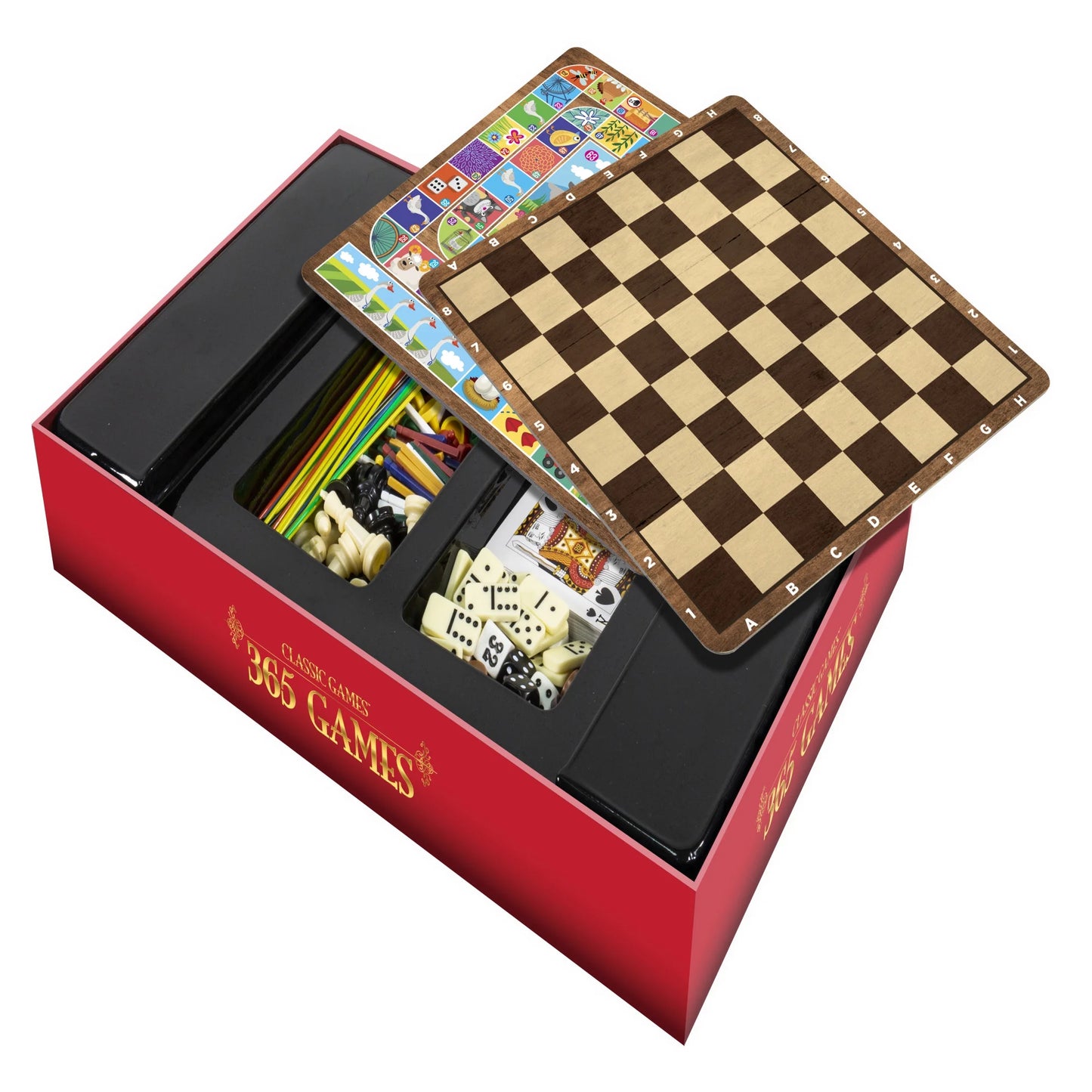Merchant Ambassador 365 Games Board & Card Game Set