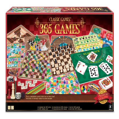 Merchant Ambassador 365 Games Board & Card Game Set