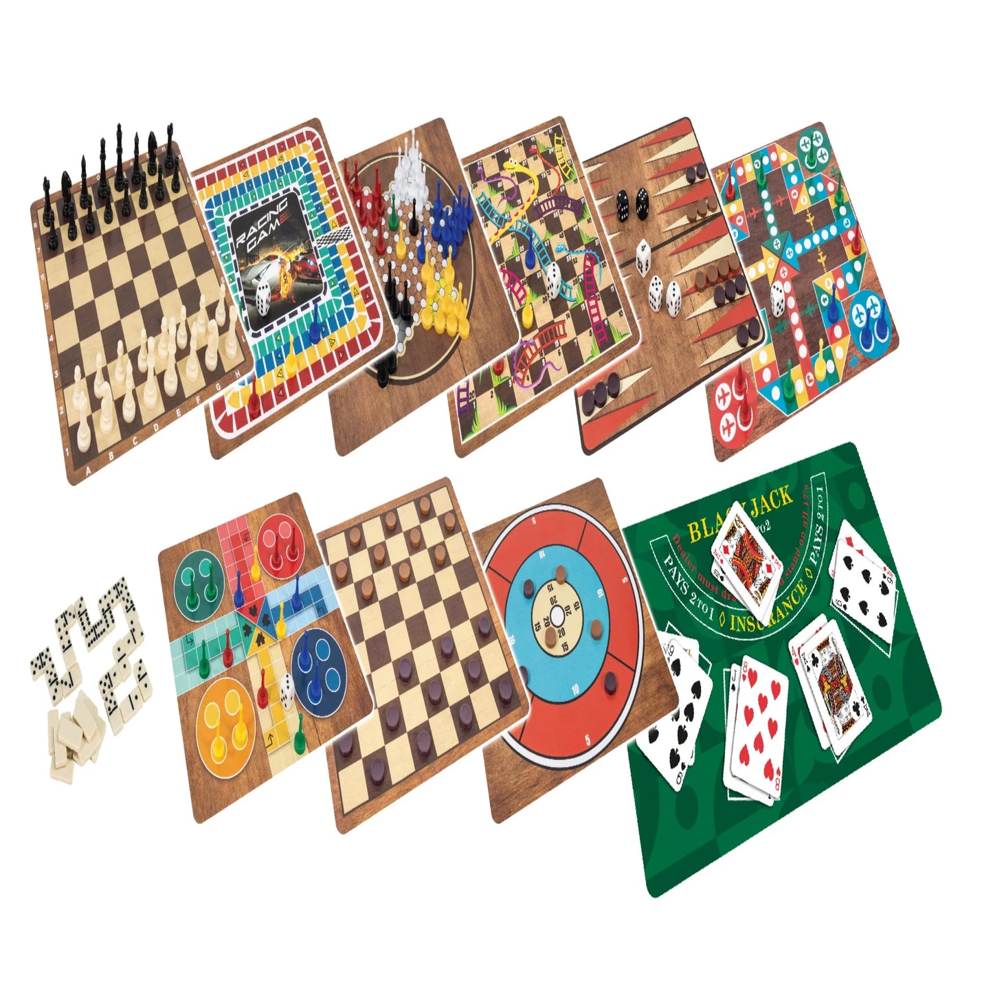 Merchant Ambassador 365 Games Board & Card Game Set