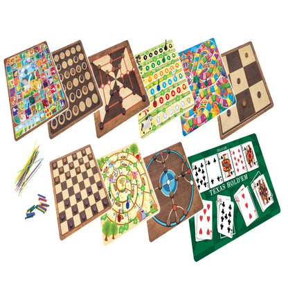 Merchant Ambassador 365 Games Board & Card Game Set