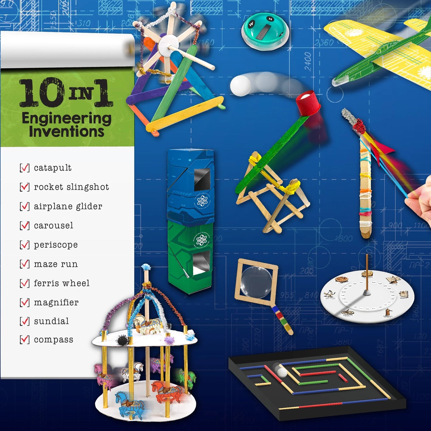 Young Scientists Club Inventor’s Box Craft Kit