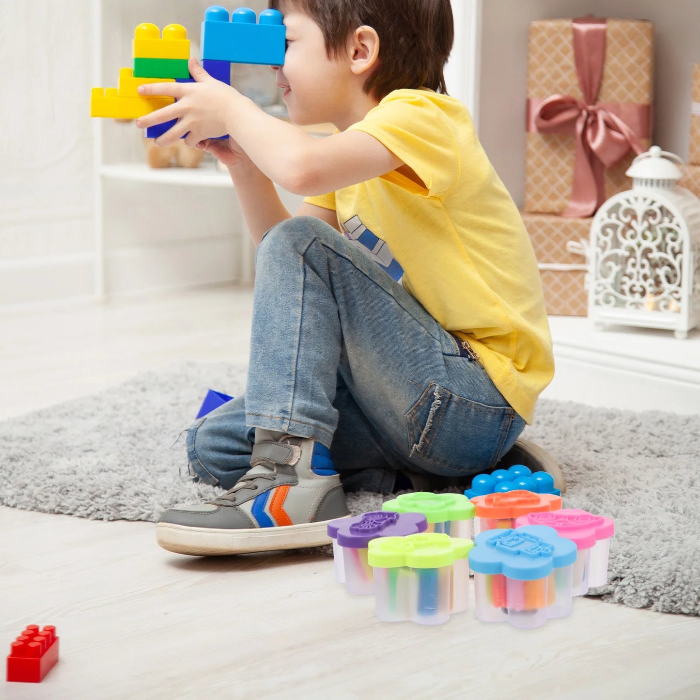 UPOUART Coloring Clay Kit (12 Colors)